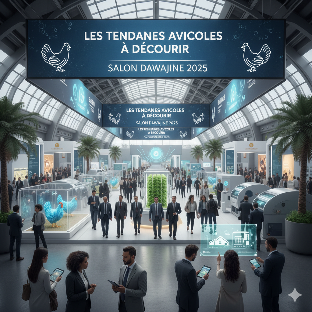 Les tendances avicoles à découvrir au Salon Dawajine 2025